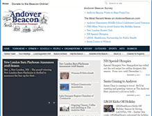 Tablet Screenshot of andoverbeacon.com